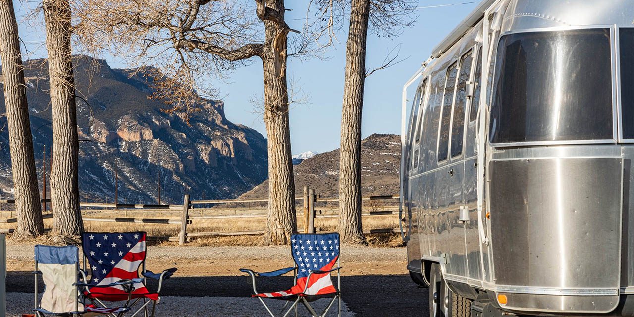 RV camping near Cody Wyoming while planning a Yellowstone National Park trip